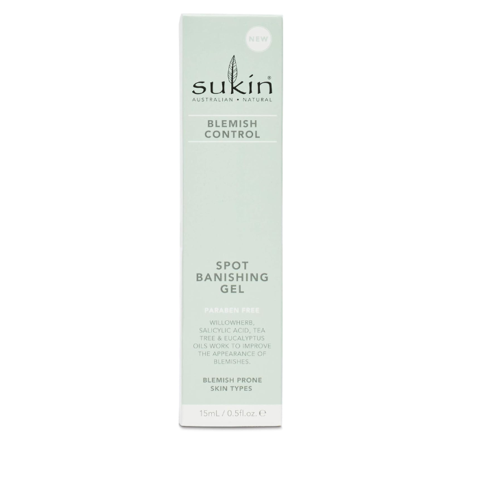 Sukin Blemish Control Spot Banishing Gel 15 ml