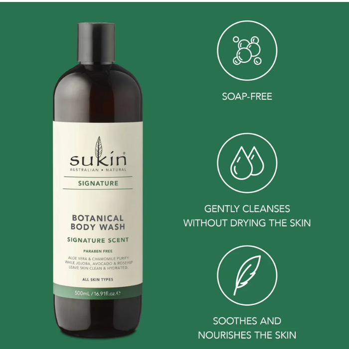 Sukin Botanical Body Wash 500 ml