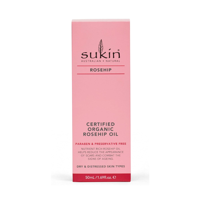 Sukin Certified Organic Rose Hip Oil, 50ml