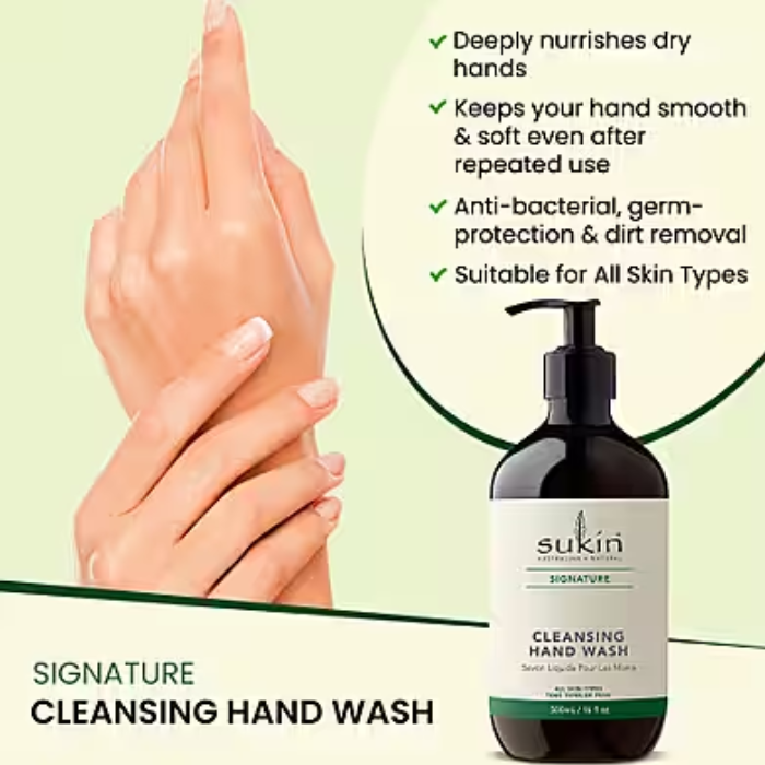 Sukin Cleansing Hand Wash Signature 500 ml