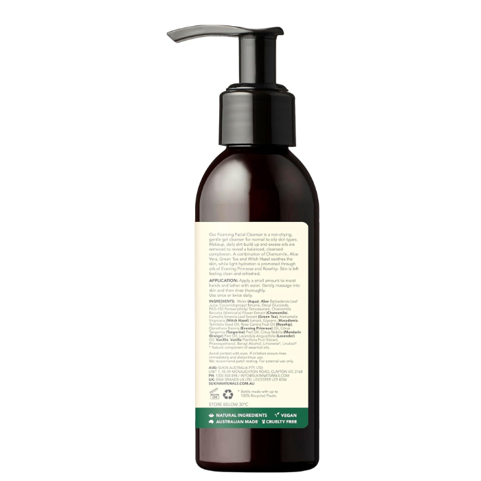 Sukin Foaming Facial Cleanser 125 ml