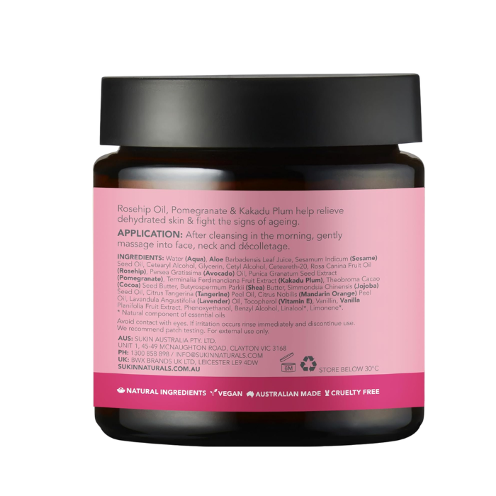 Sukin Hydrating Day Cream Rose Hip Oil 120 ml