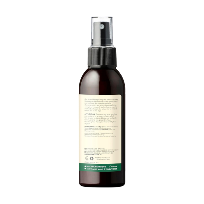 Sukin Hydrating Mist Toner 125 ml