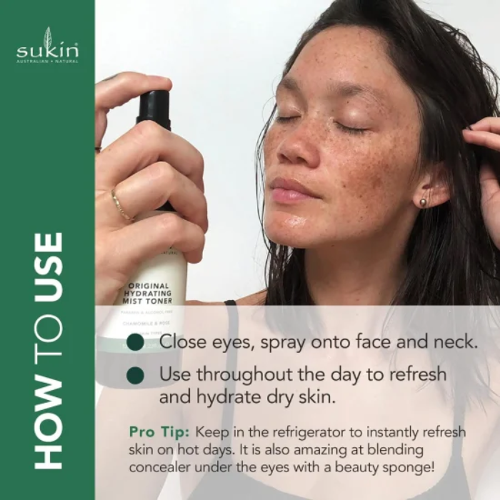 Sukin Hydrating Mist Toner 125 ml