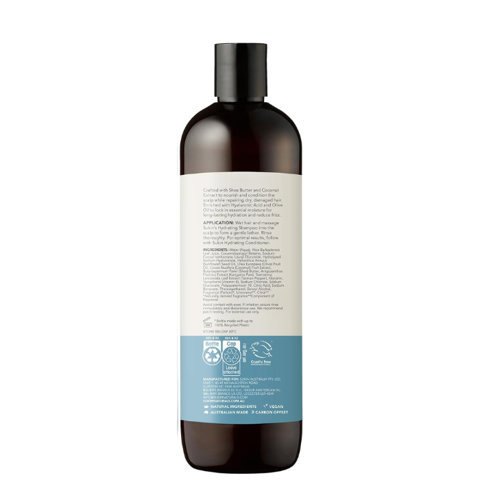 Sukin Hydrating Shampoo 500 ml