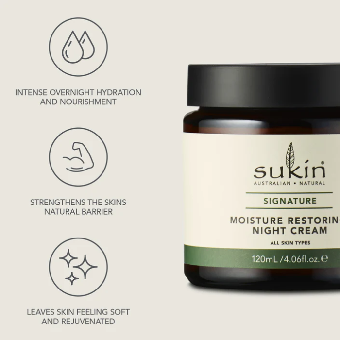 Sukin Moisture Restoring Night Cream 120 ml