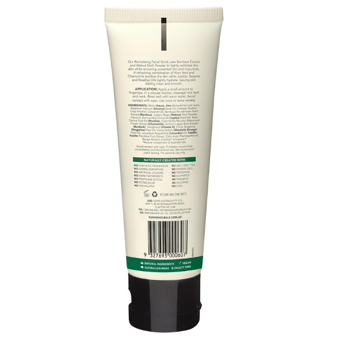 Sukin Revitalising Facial Scrub 125 ml
