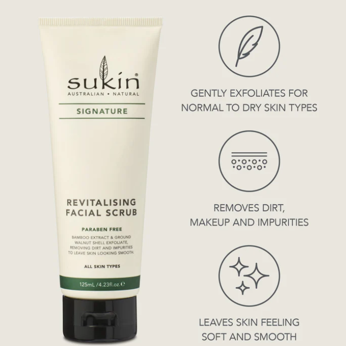 Sukin Revitalising Facial Scrub 125 ml