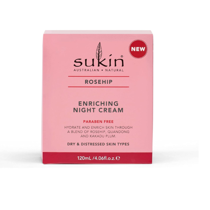 Sukin Rosehip Enriching Night Cream 120 ml