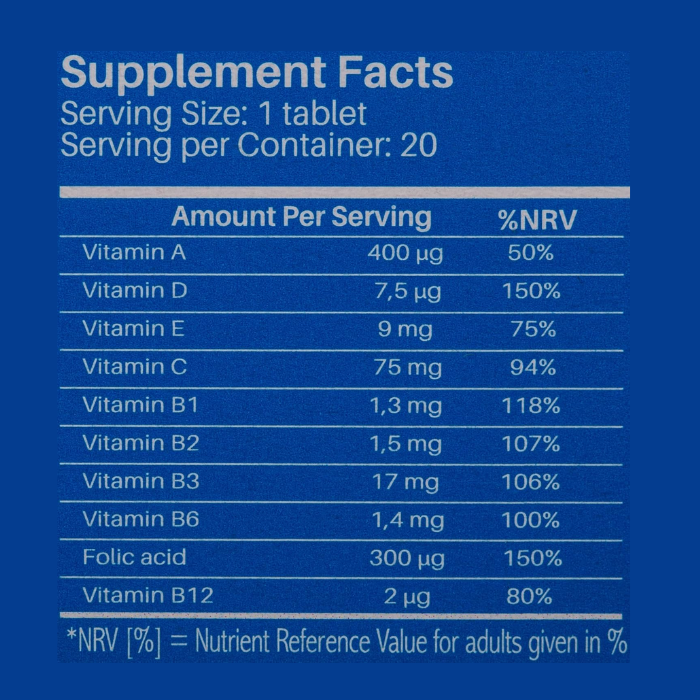 Sunshine N Multivitamin Effervescent 20 Tabs 1+1 Offer