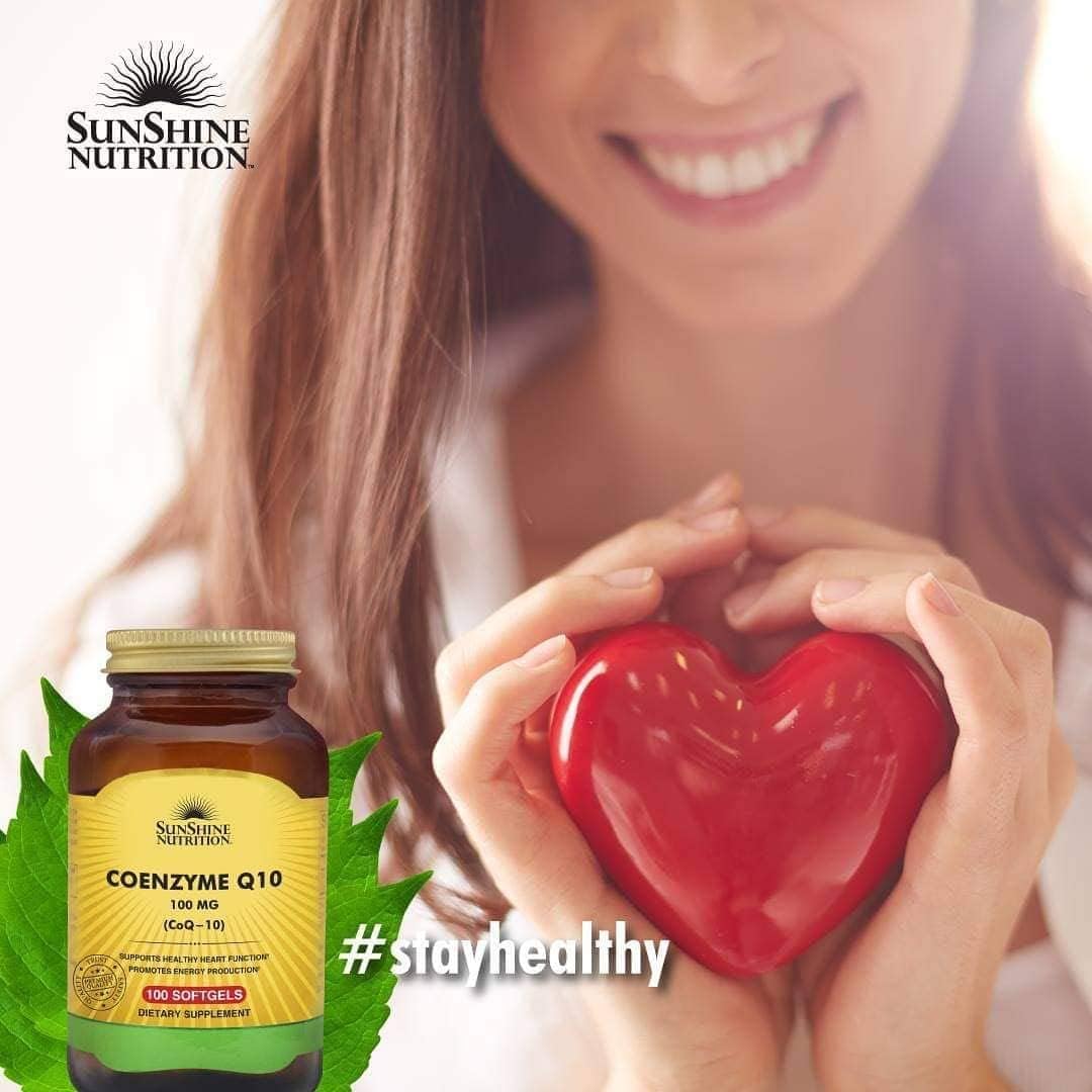 Sunshine Nutrition Coenzyme Q10 100mg 100 Softgels