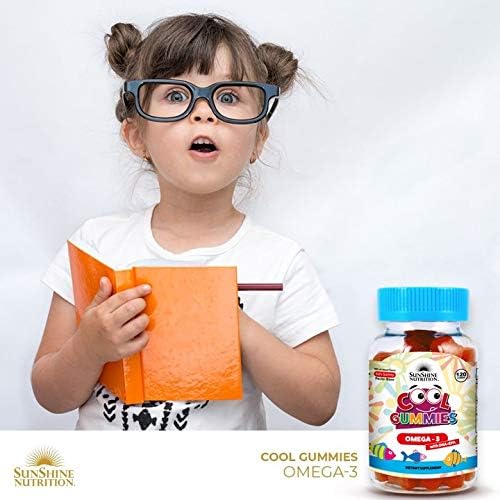 Sunshine Nutrition Cool Gummies Kids Omega 3 With Dha/Epa 120's