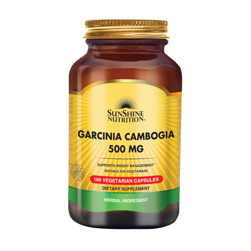 Sunshine Nutrition Garcinia Cambogia 500mg Vegetarian Capsules 100's