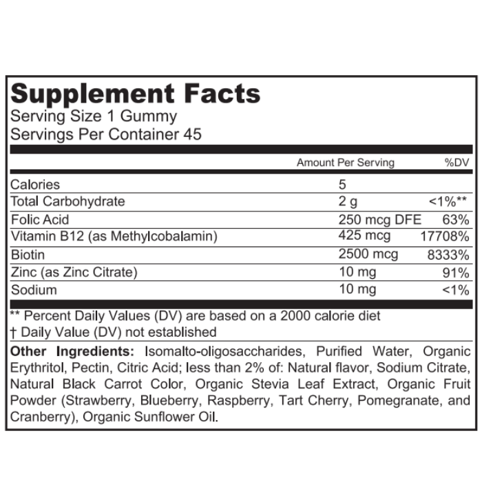 Sunshine Nutrition Good Gummies Beauty Gummies 45's