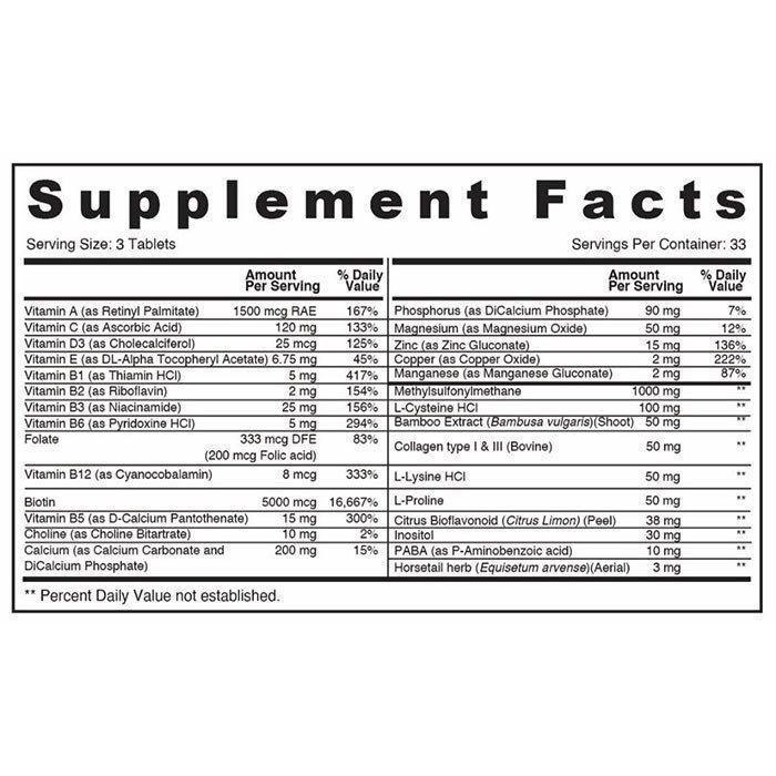 Sunshine Nutrition Hair Max 100 Tablets