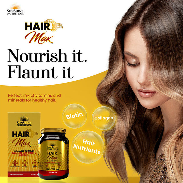 Sunshine Nutrition Hair Max 100 Tablets