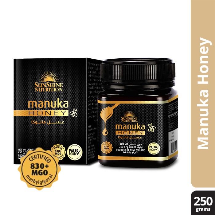 Sunshine Nutrition Manuka Honey 830+ MGO 250g