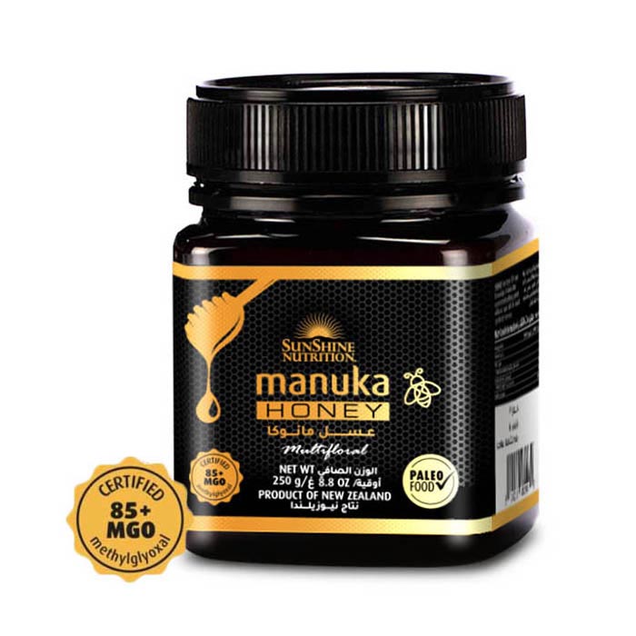 Sunshine Nutrition Manuka Honey 85+ Mgo 250 g