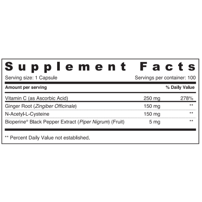 Sunshine Nutrition Super Immunity With Nac 100 Vegatable Capsules