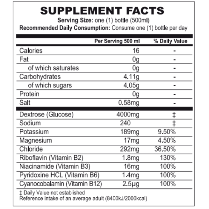 Sunshine Nutrition Thirst Quencher Drink Orange 500ml