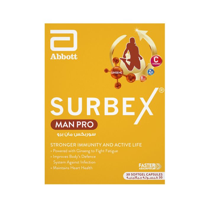 Surbex Man Pro Softgel Caps 30s