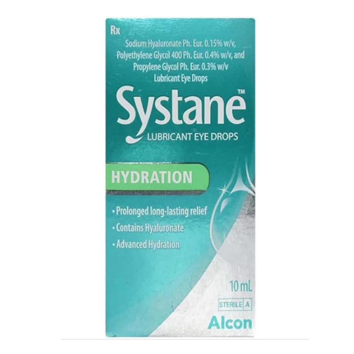 Systane Hydration Lubricant Eye Drops 10ML