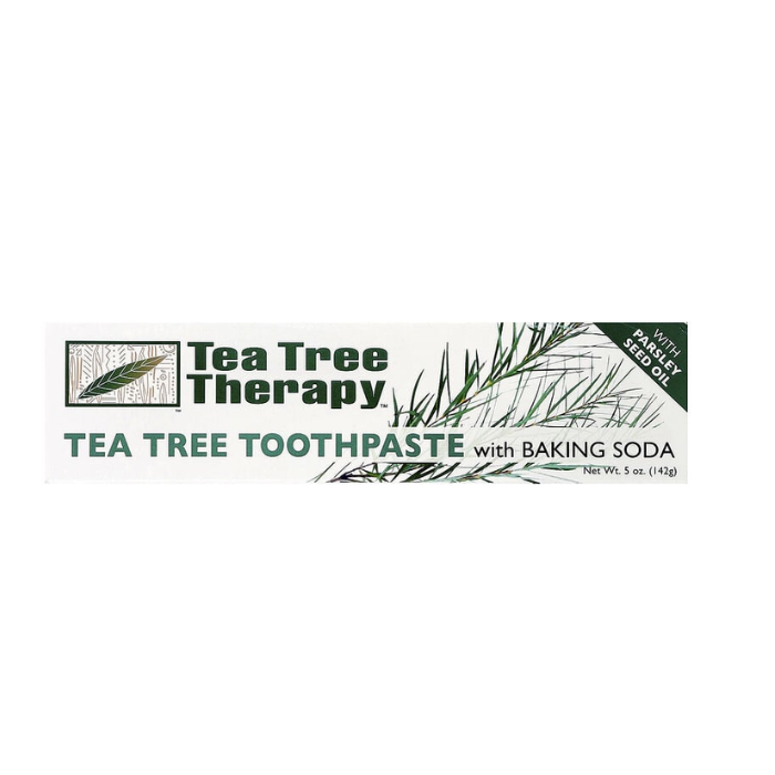 معجون أسنان بيكربونات الصودا من Tea Tree Therapy وزن 142 جم