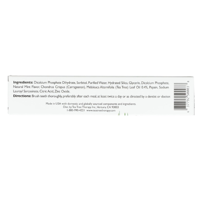 Tea Tree Therapy Whitening Tooth Paste 85 g