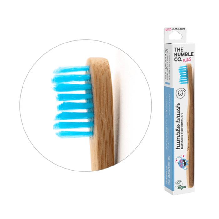 The Humble Co. Humble Brush Kids Toothbrush Blue