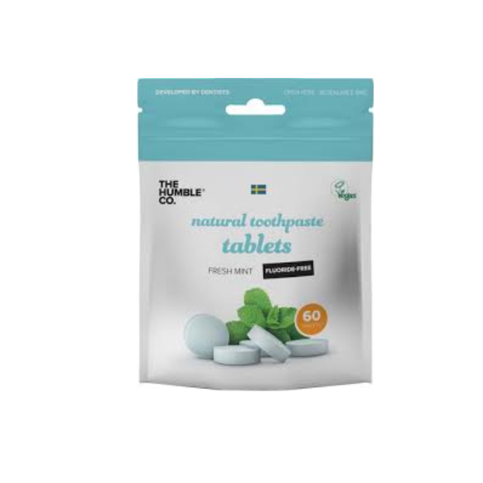 The Humble Co. Natural Toothpaste Tablets Fluoride Free 60's