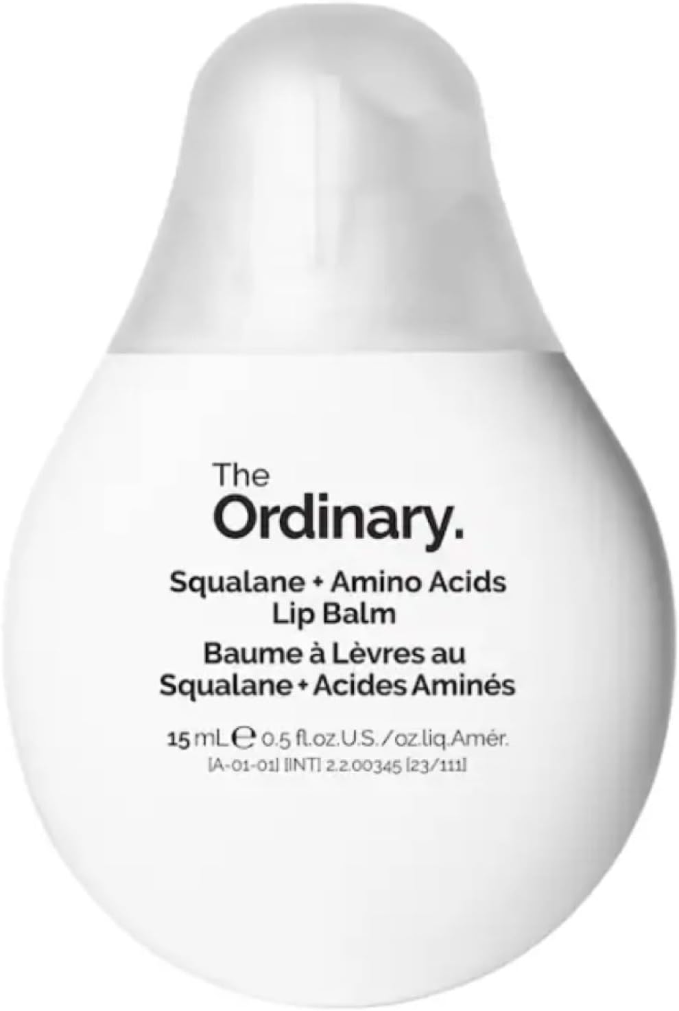 ذا أورديناري سكوالين + Amino Acids بلسم الشفاه، مرطب متعدد الاستخدام للشفاه، الجلد حول الأظافر والمرفقين - 15 مل
