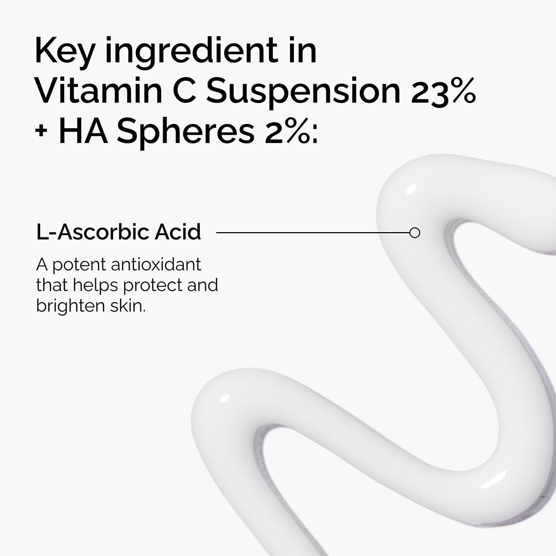 The Ordinary Vitamin C Suspension 23% + HA Spheres 2%, Brightening Anti-Aging - 30ml