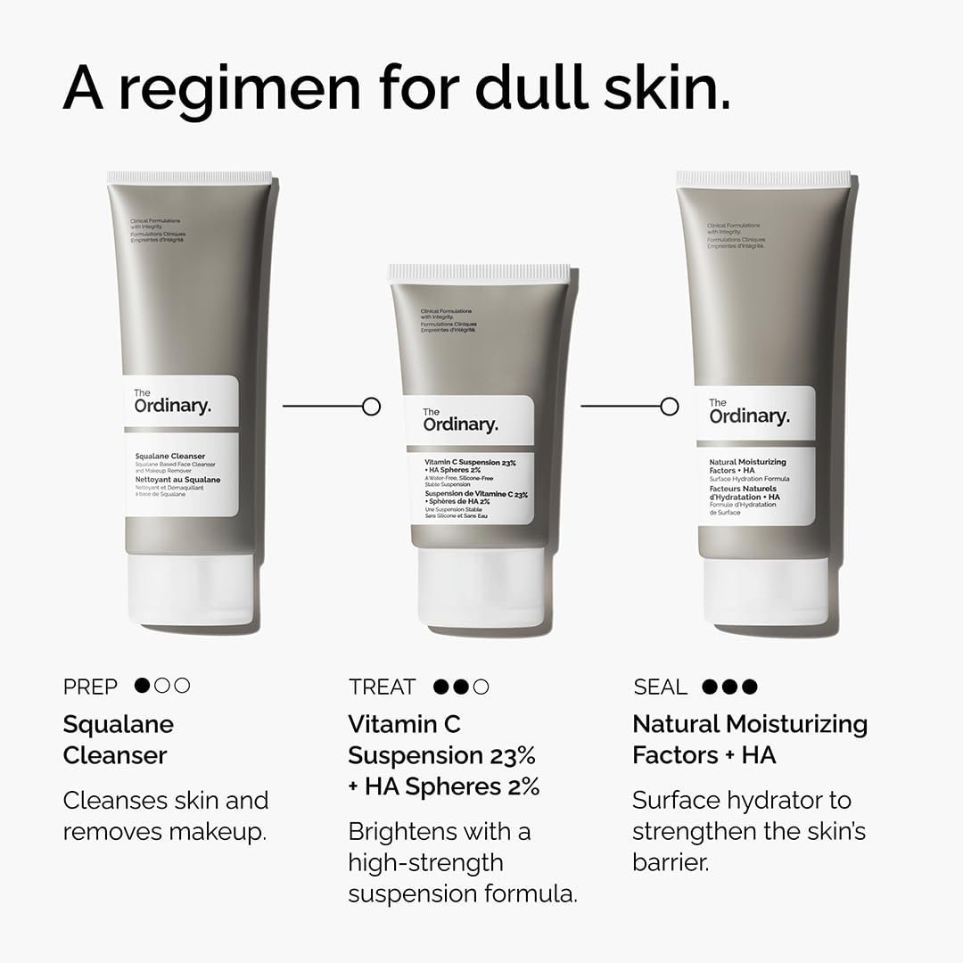 The Ordinary Vitamin C Suspension 23% + HA Spheres 2%, Brightening Anti-Aging - 30ml