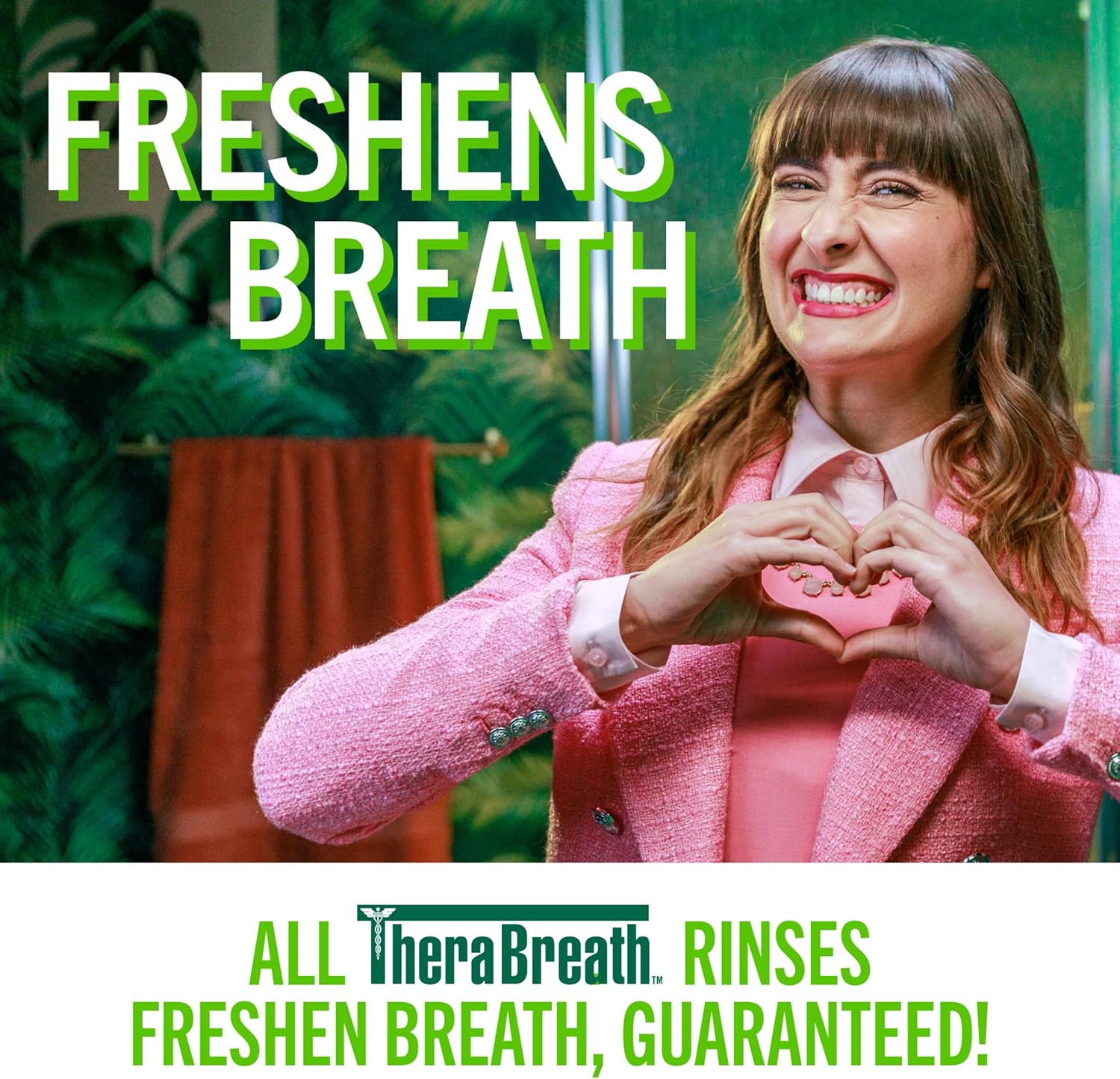 TheraBreath Fresh Breath Oral Rinse Mild Mint 16oz