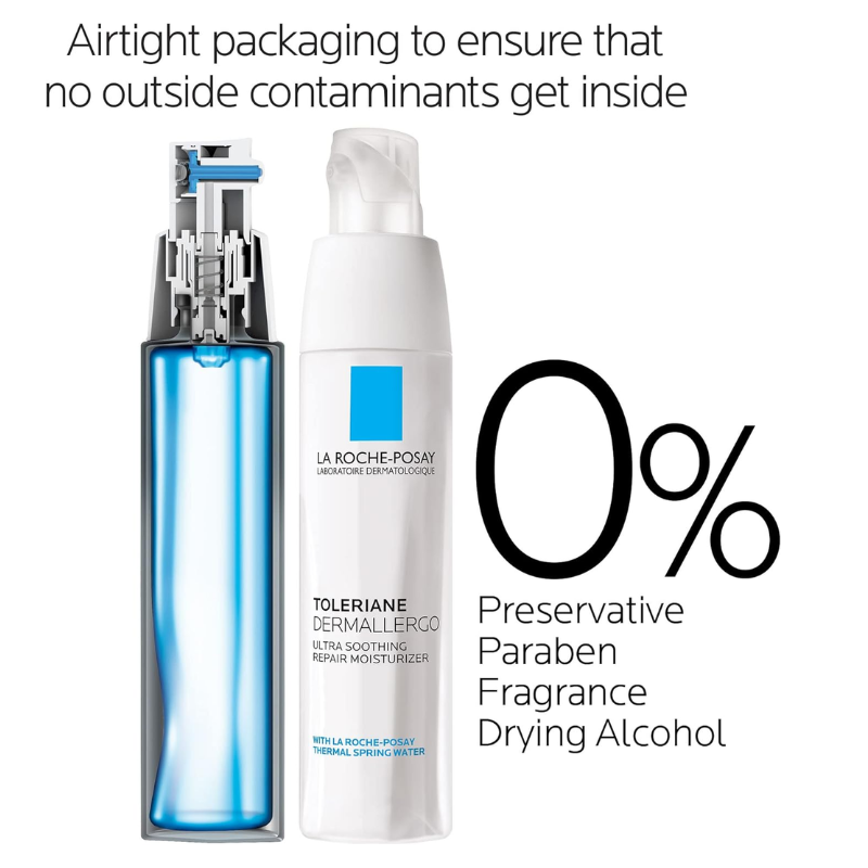 La Roche-Posay Toleriane Fluide - Non-Oily Moisturizer for Ultra-Sensitive, Allergy-Prone Oily Skin - 40ml