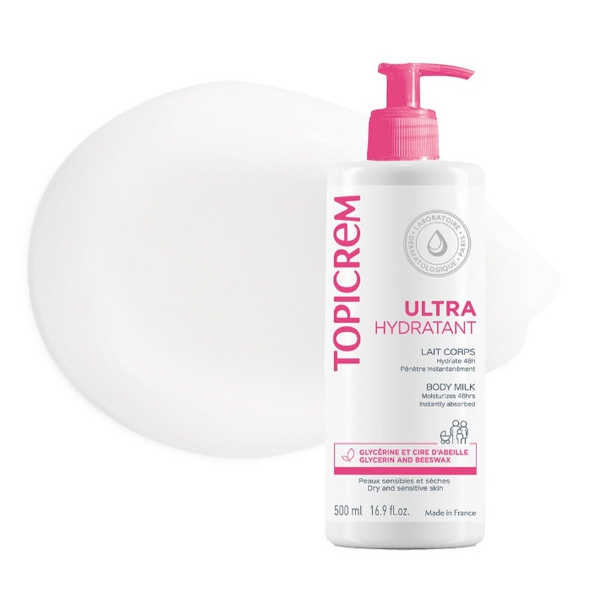 Topicrem Ultra Moisturising Body Milk 500 ml