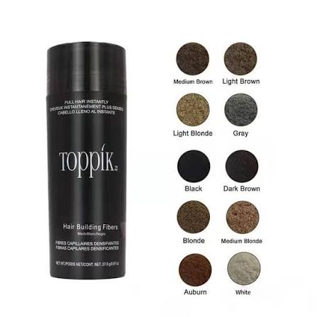 ألياف بناء الشعرلون بني فاتح من Toppik - وزن 27.5 جم