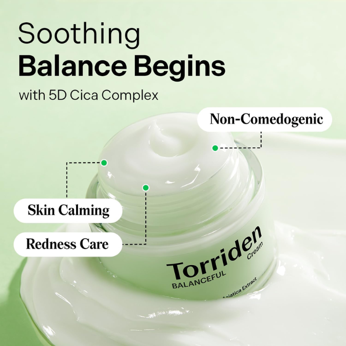 Torriden Balanceful Vegan Centella Cream 80ml