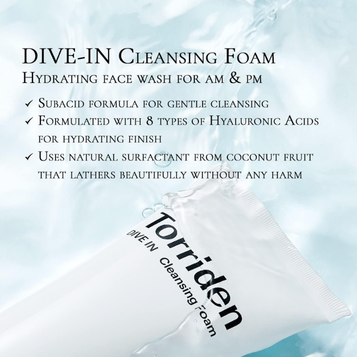 Torriden Dive In Vegan Cleansing Foam 150ml