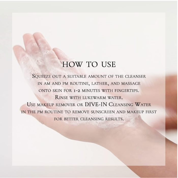 Torriden Dive In Vegan Cleansing Foam 150ml