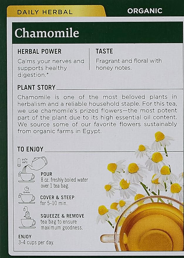 Traditional Medicinals Chamomile 16 Tea Bags