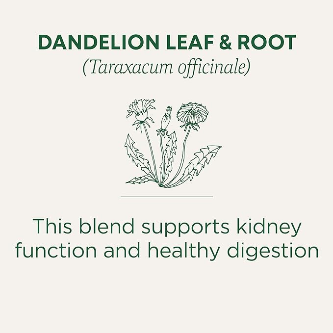 Traditional Medicinals Dandelion Leaf & Root 16 Tea Bags
