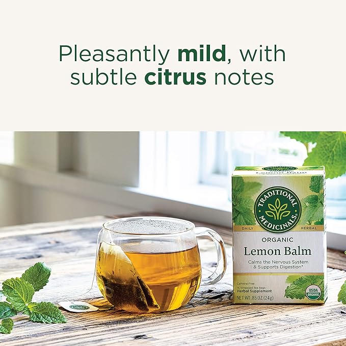 Traditional Medicinals Lemon Balm 16 Tea Bags