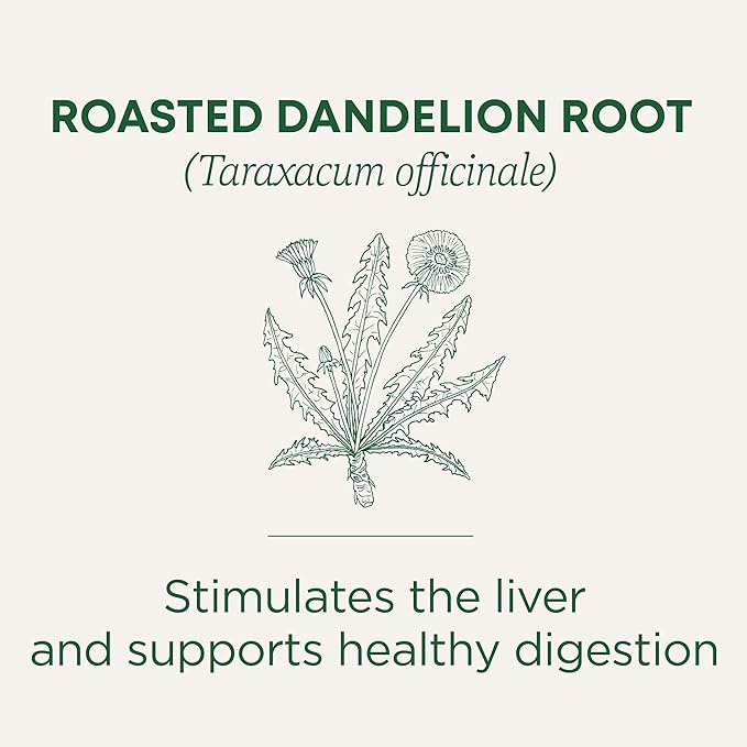Traditional Medicinals Roasted Dandelion Root 16 Tea Bags