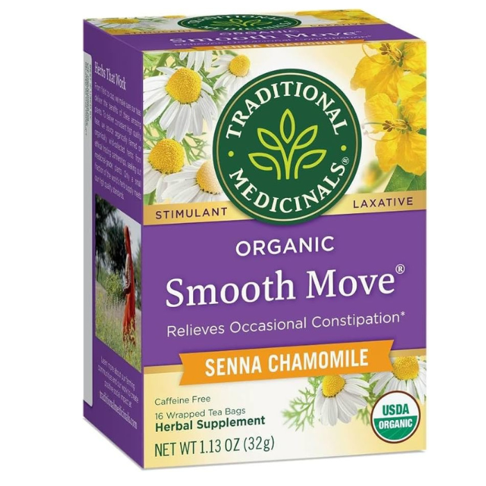 مشروب البابونج سموث موف من تراديشنال ميديسنالز 16 كيس