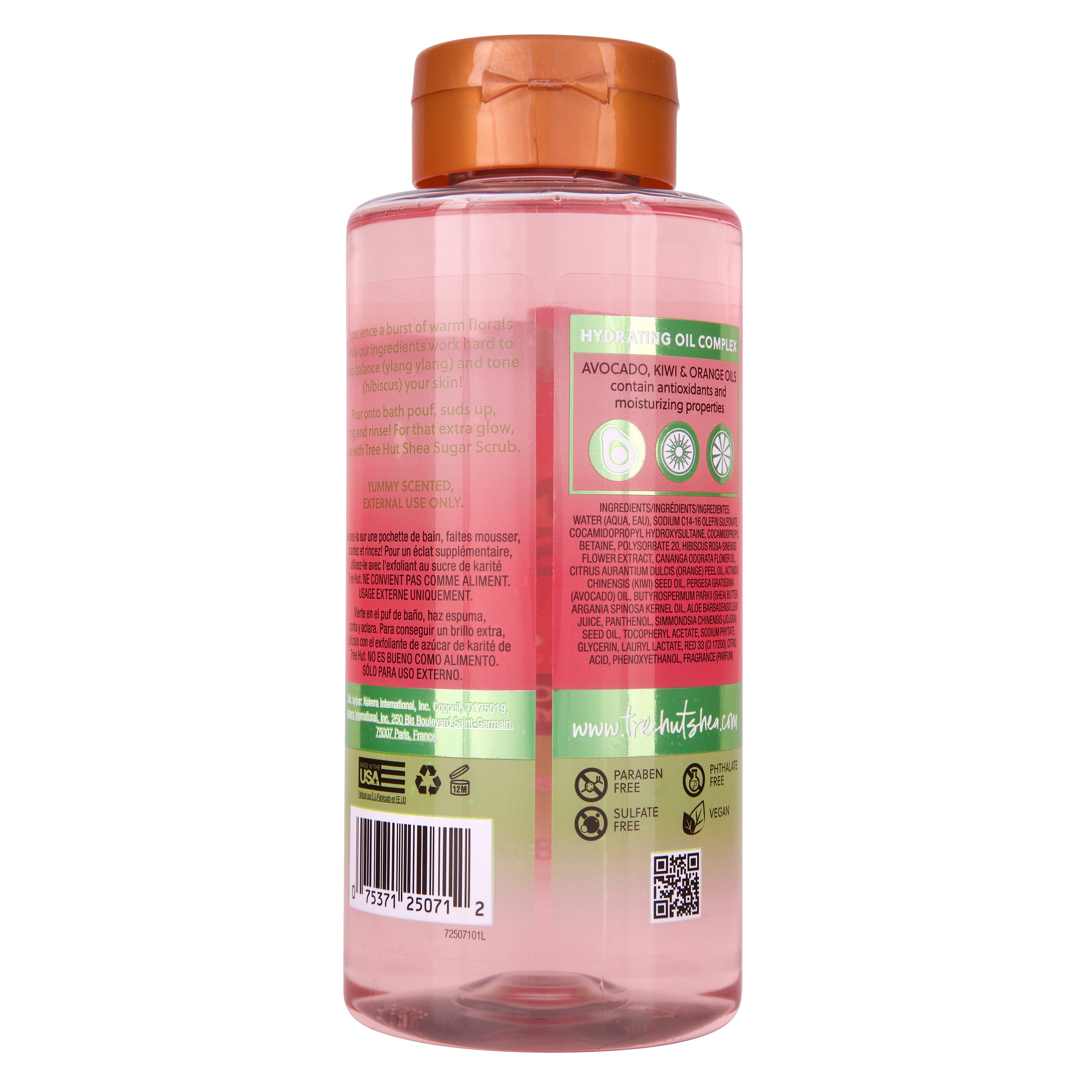 Tree Hut Pink Hibiscus Foaming Gel Wash 532ml