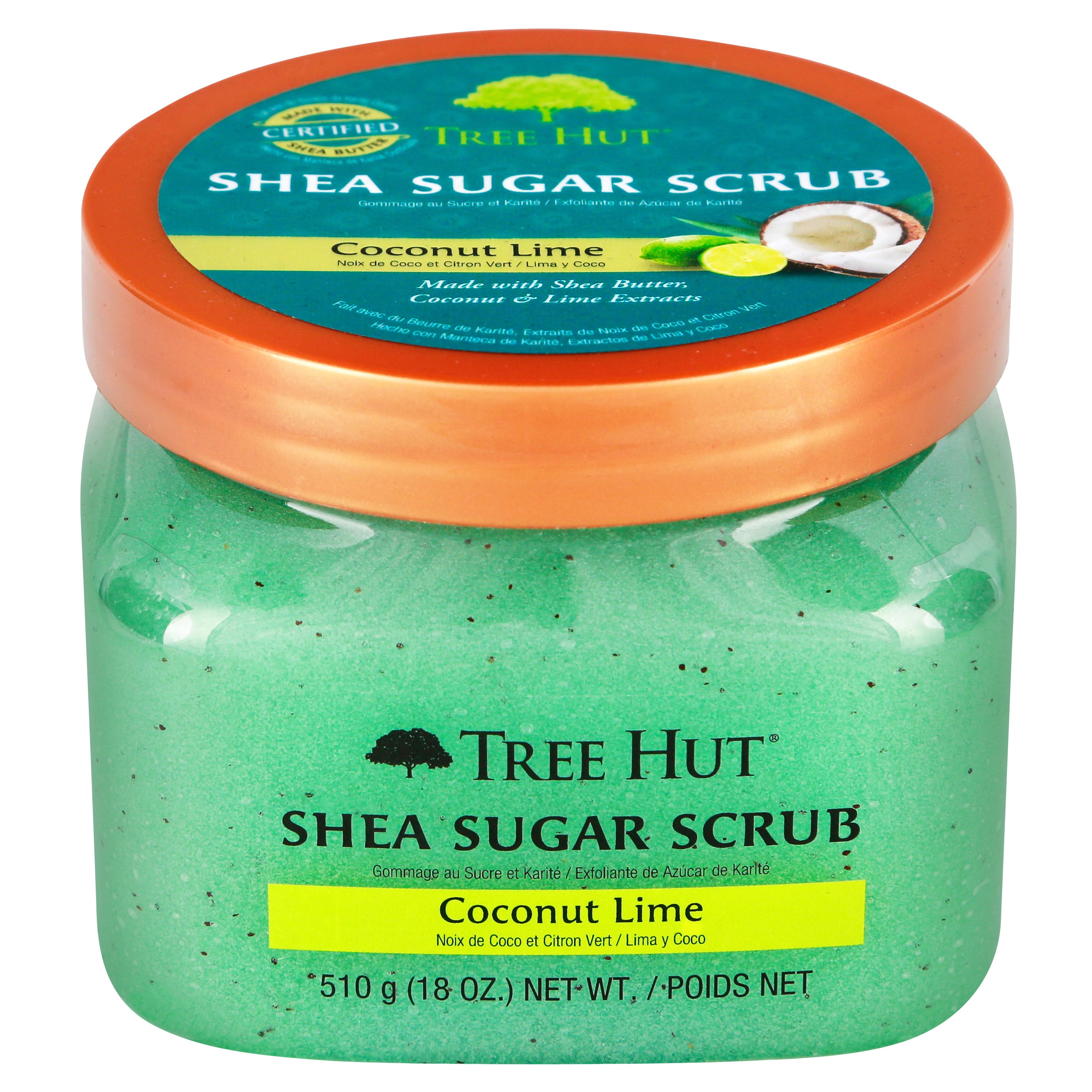 Tree Hut Shea Sugar Scrub Coconut Lime 510g