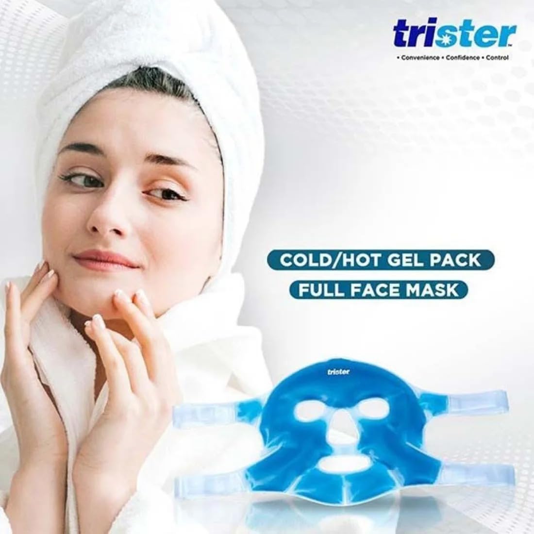 Trister Cold / Hot Gel Pack Full Face Mask