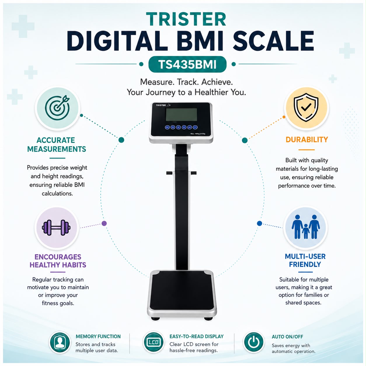 Trister Digital BMI Scale TS435BMI