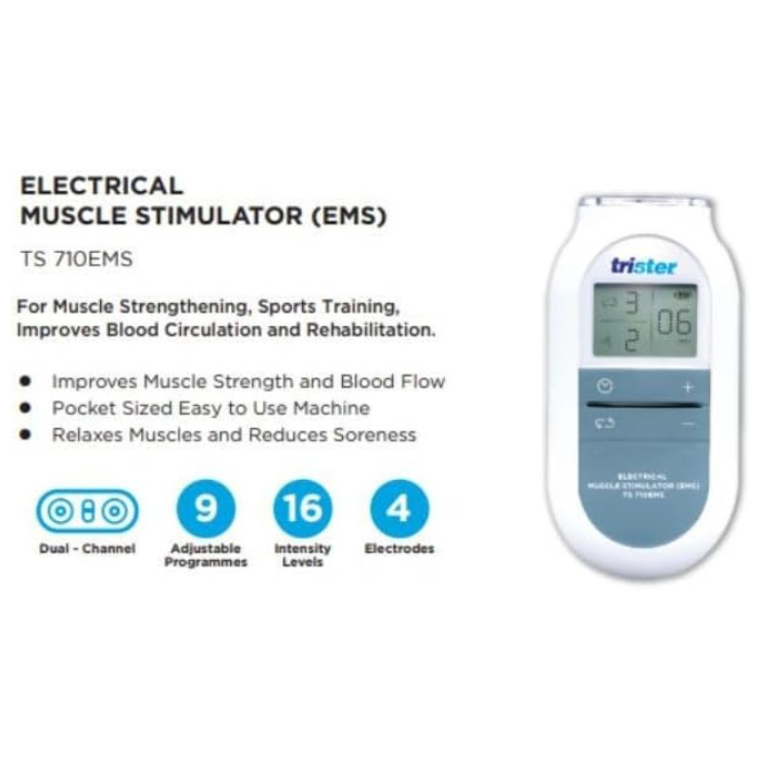 Trister EMS Electrical Muscle Stimulator TS 710EMS